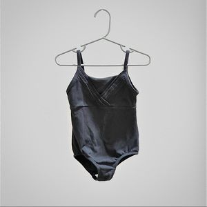 Toddler girl 4T dance gymnastics black leotard